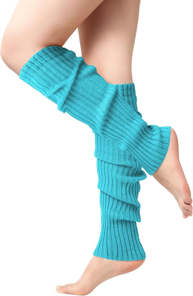 Clothirily Leg Warmers - Fashion Knit Neon Leg Warmers for